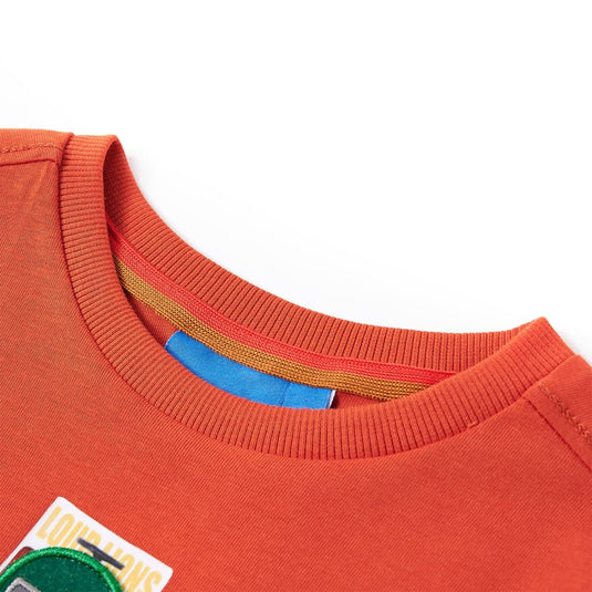 Vidaxl kindershirt met lange mouwen 140 oranje