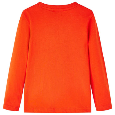 Vidaxl kindershirt met lange mouwen 104 felroranje