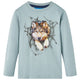 VidaXL Kindershirt met lange mouwen 92 lichtblauw