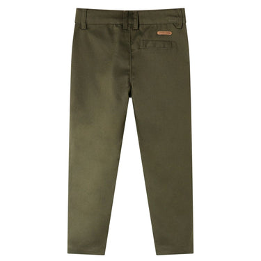 Vidaxl kinderbroek 128 kakikleurig