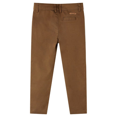 Vidaxl kinderbroek 92 cognackleurig