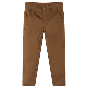 Vidaxl kinderbroek 104 cognackleurig