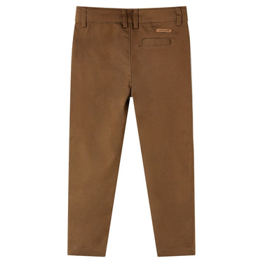 Vidaxl kinderbroek 116 cognackleurig