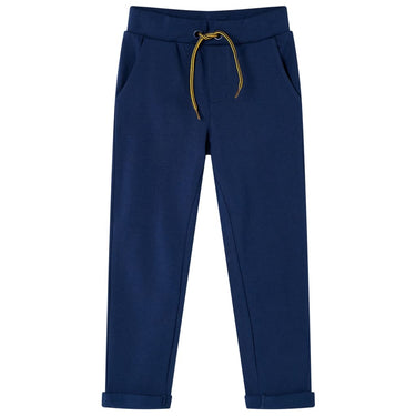 Vidaxl kinderbroek met trekkoord 92 marineblauw