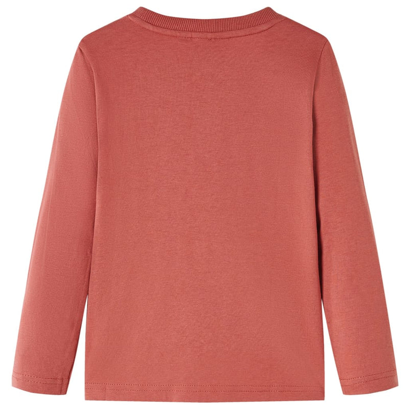 Load image into Gallery viewer, VidaXL Kindershirt met lange mouwen 116 hennakleurig
