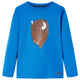 VidaXL Kindershirt met lange mouwen 92 kobaltblauw