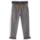 VidaXL Kinderjoggingbroek 92 gemêleerd donkergrijs