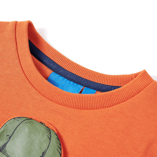 Vidaxl kindertrui 92 donkeroranje