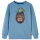 Vidaxl kindertrui 92 middelblauw