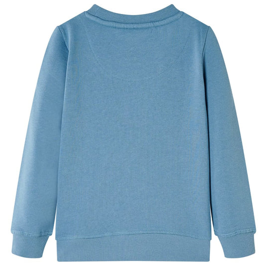 Vidaxl kindertrui 128 middelblauw
