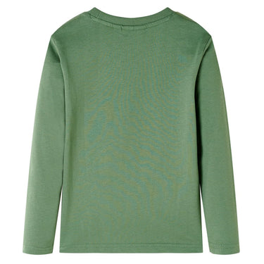 Vidaxl kindershirt met lange mouwen 104 lichtkakikleurig