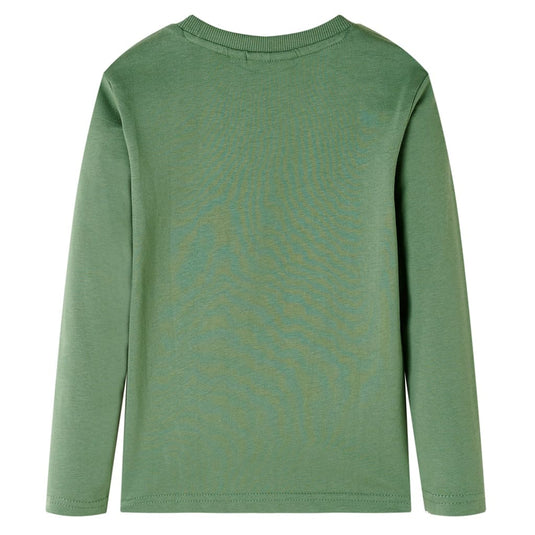 Vidaxl kindershirt met lange mouwen 104 lichtkakikleurig