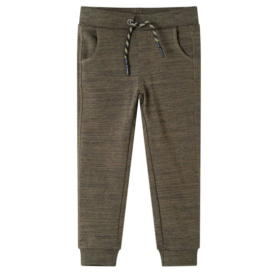 Vidaxl kinderjoggingbroek 104 gemêleerd donker kaki
