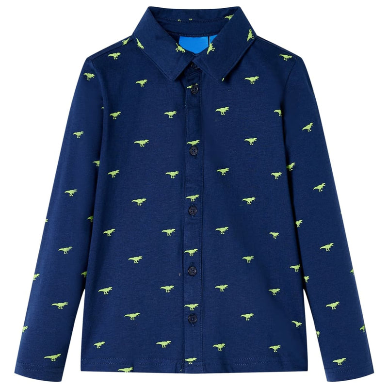 Load image into Gallery viewer, Vidaxl kindershirt 92 marineblauw
