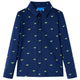 VidaXL Kindershirt 128 marineblauw