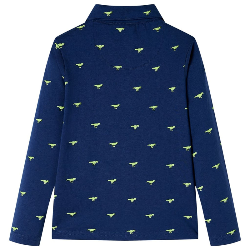 Load image into Gallery viewer, VidaXL Kindershirt 128 marineblauw

