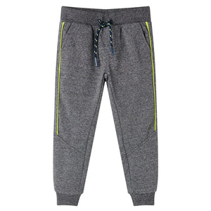 VidaXL Kinderjoggingbroek 92 gemêleerd grijs
