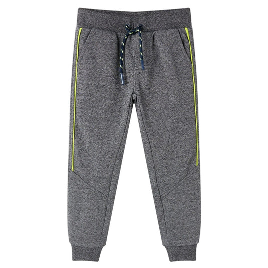 Vidaxl kinderjoggingbroek 104 gemêleerd grijs