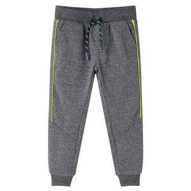 Vidaxl kinderjoggingbroek 128 gemêleerd grijs