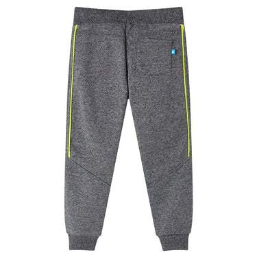 Vidaxl kinderjoggingbroek 128 gemêleerd grijs