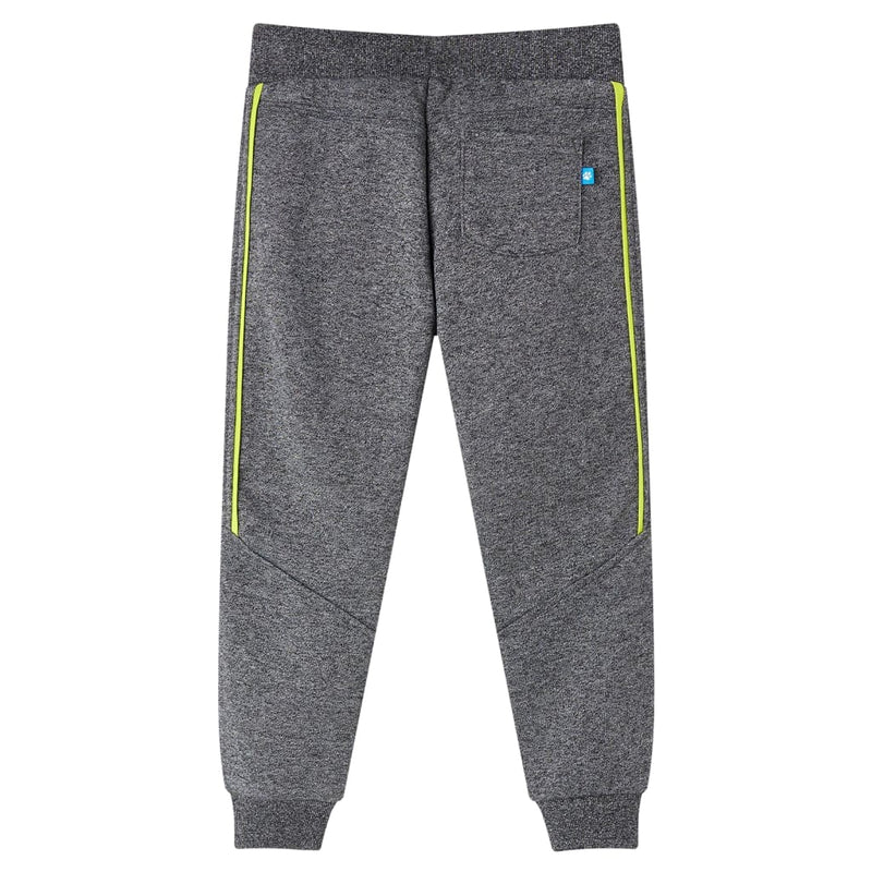 Load image into Gallery viewer, Vidaxl kinderjoggingbroek 140 gemêleerd grijs

