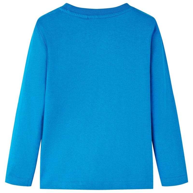 Load image into Gallery viewer, Vidaxl kindershirt met lange mouwen 116 kobaltblauw
