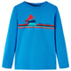 Vidaxl kindershirt met lange mouwen 128 kobaltblauw