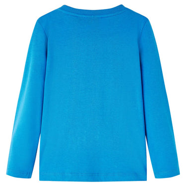 Vidaxl kindershirt met lange mouwen 92 kobaltblauw