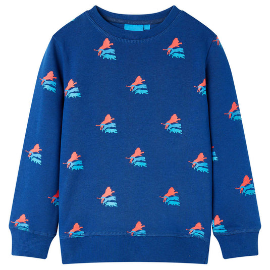 Vidaxl kindertrui 116 donkerblauw