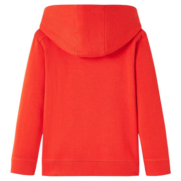 Vidaxl kindertrui met capuchon 116 rood