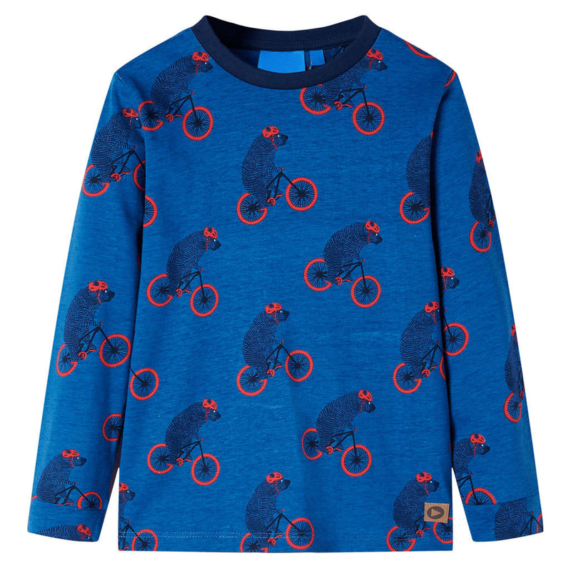 Load image into Gallery viewer, Vidaxl kinderpyjama met lange mouwen 92 petroleumkleurig
