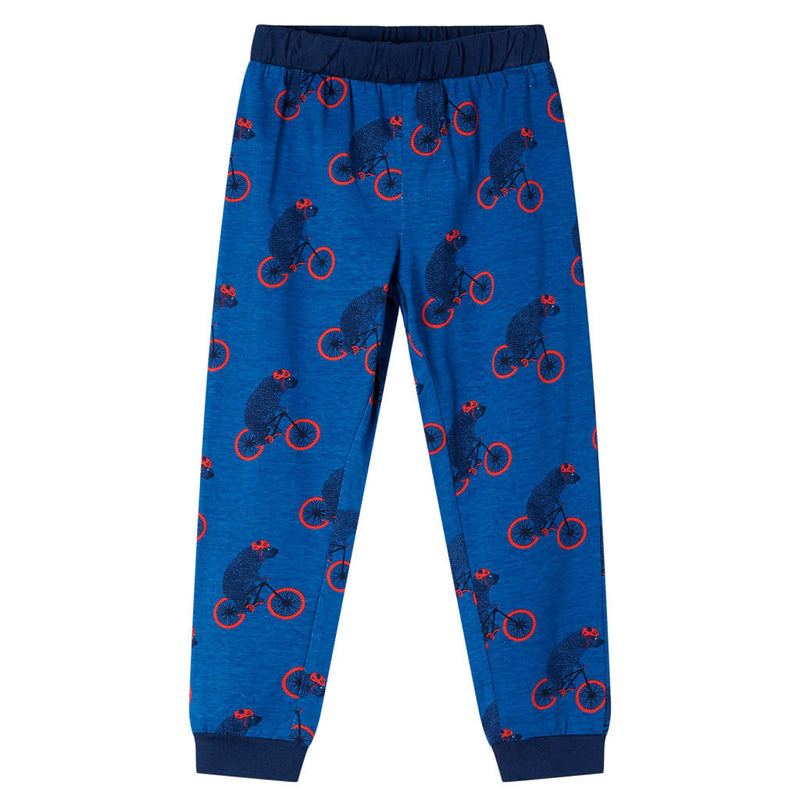Load image into Gallery viewer, Vidaxl kinderpyjama met lange mouwen 116 petroleumkleurig
