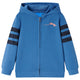 VidaXL Kindervest met capuchon 92 blauw