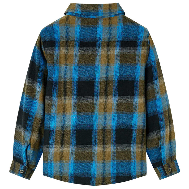 Load image into Gallery viewer, VidaXL Kinderoverhemd met omgeslagen kraag 116
