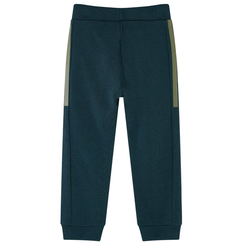 Load image into Gallery viewer, VidaXL Kinderjoggingbroek met trekkoord 116 mosgroen
