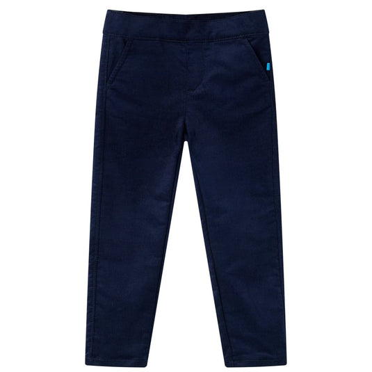 Vidaxl kinderbroek 140 donker marineblauw