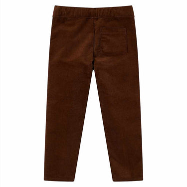 Vidaxl kinderbroek 92 cognackleurig