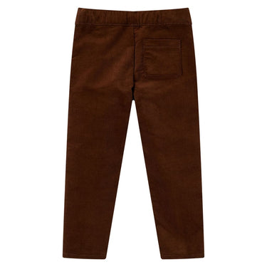 Vidaxl kinderbroek 116 cognackleurig