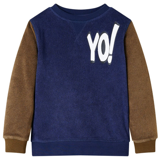 Vidaxl kindertrui 104 donkermarineblauw