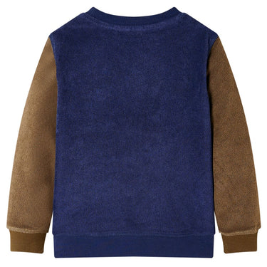 Vidaxl kindertrui 128 donkermarineblauw