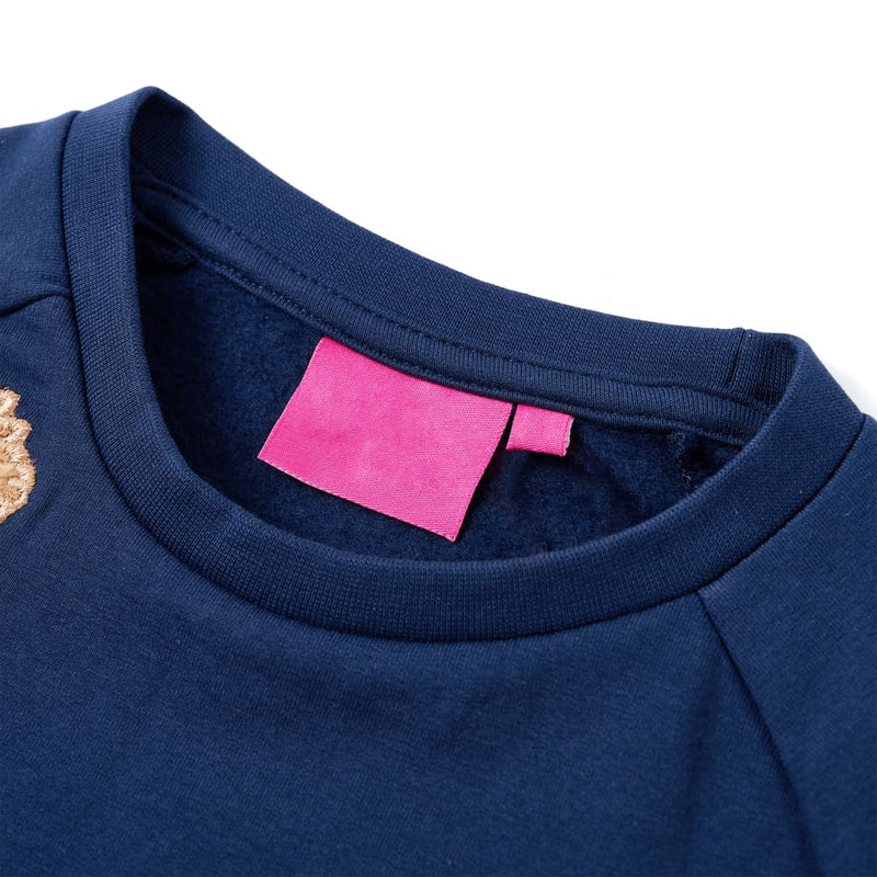 Load image into Gallery viewer, Vidaxl kindertrui 116 marineblauw

