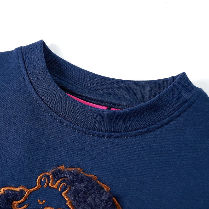 Load image into Gallery viewer, Vidaxl kindertrui 128 marineblauw
