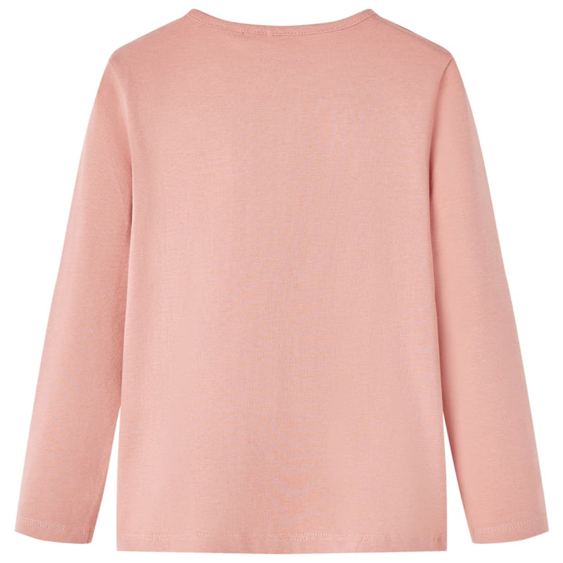 Load image into Gallery viewer, VidaXL Kindershirt met lange mouwen 104 lichtroze
