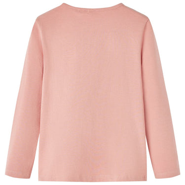 Vidaxl kindershirt met lange mouwen 128 lichtroze