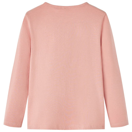 Vidaxl kindershirt met lange mouwen 140 lichtroze