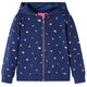 VidaXL Kindervest met capuchon 140 marineblauw