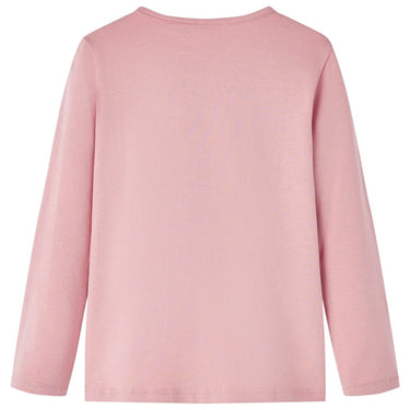 Vidaxl kindershirt met lange mouwen 104 lichtroze