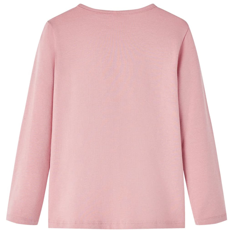 Load image into Gallery viewer, Vidaxl kindershirt met lange mouwen 140 lichtroze

