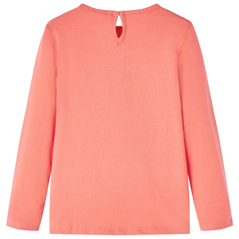 Load image into Gallery viewer, Vidaxl kindershirt met lange mouwen 116 koraalkleurig
