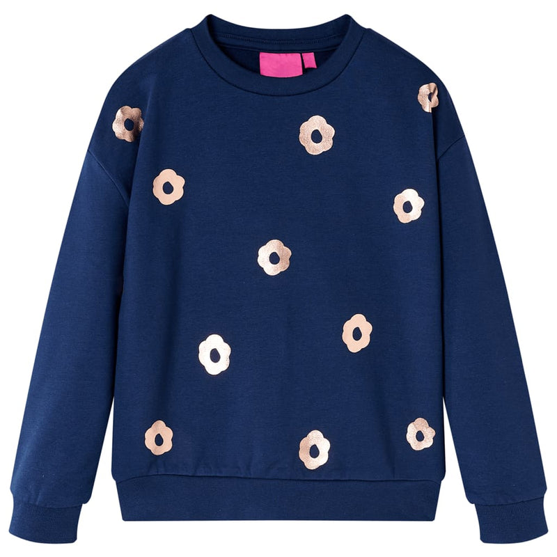 Load image into Gallery viewer, Vidaxl kindertrui 128 marineblauw
